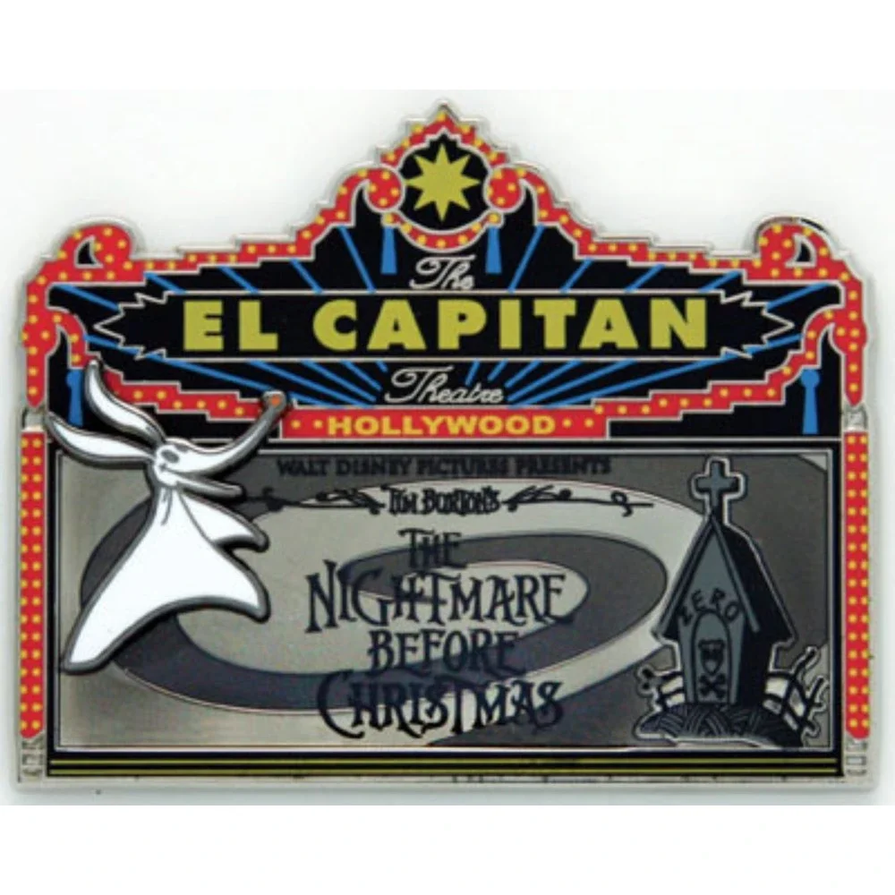 Disney Nightmare Before Christmas Marquee NBC Dog Zero LE 500 HTF DSF Pin 92220 - Picture 1 of 8
